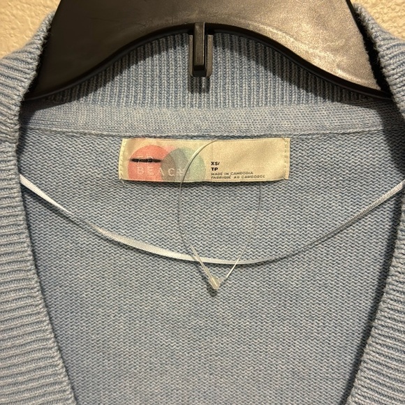 Free People Beach Solar Sweater Set Cardigan Wide Leg Knit - Picture 4 of 10